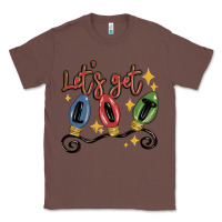 Chestnut let's get lit Classic Tee - MaliasSmallBusiness