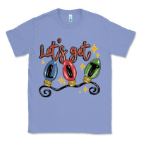 Colony Blue let's get lit Classic Tee - MaliasSmallBusiness