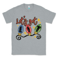 Heather Grey let's get lit Classic Tee - MaliasSmallBusiness