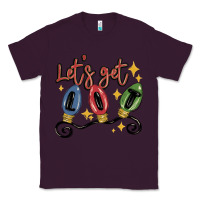 Plum let's get lit Classic Tee - MaliasSmallBusiness