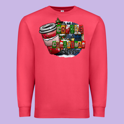 Coffe Premium Sweatshirt Designed By Cowhidedigitalart