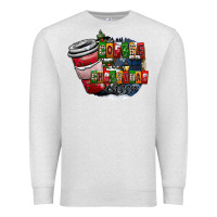 Oatmeal Heather coffe Premium Sweatshirt - CowhideDigitalArt