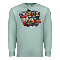 Seafoam coffe Premium Sweatshirt - CowhideDigitalArt