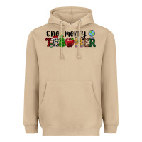 Mushroom one merry teacher Heavyweight Hoodie - RanaPortraitStore
