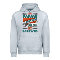 Heather Grey if papaw can't fix it we are all screwed Urban Hoodie - Jasminsmagicworld