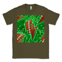 Army Green american football thunder Classic Tee - BundleAndBundleShop