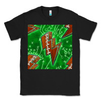 Black american football thunder Classic Tee - BundleAndBundleShop