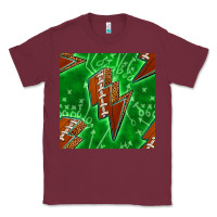 Burgundy american football thunder Classic Tee - BundleAndBundleShop