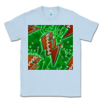 Dusty Blue american football thunder Classic Tee - BundleAndBundleShop