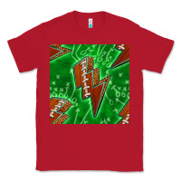 Red american football thunder Classic Tee - BundleAndBundleShop