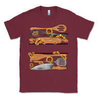 Burgundy custom name kitchen tools Classic Tee - MaliasSmallBusiness