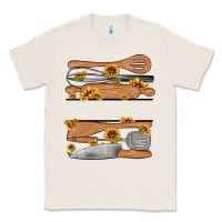 Natural custom name kitchen tools Classic Tee - MaliasSmallBusiness