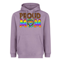 Lavender proud mom lgbtq Heavyweight Hoodie - texasbilliewilder