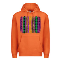 Carrot mardi gras western brush stroke Premium Hoodie - Artiststas
