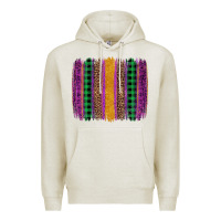 Mardi Gras Western Brush Stroke Premium Hoodie | Teevron