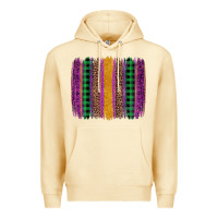 Pina Colada mardi gras western brush stroke Premium Hoodie - Artiststas