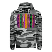 Slate Camo mardi gras western brush stroke Premium Hoodie - Artiststas