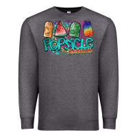 Charcoal Heather popsicle season Premium Sweatshirt - SublimationCraftShop