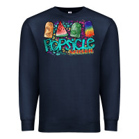 Navy popsicle season Premium Sweatshirt - SublimationCraftShop