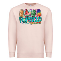 Pale Pink popsicle season Premium Sweatshirt - SublimationCraftShop