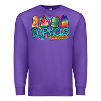 Purple popsicle season Premium Sweatshirt - SublimationCraftShop