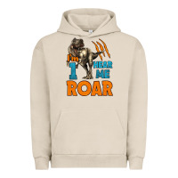 Pigment French Oak i'm one hear me roar dinosaur birthday Urban Hoodie - LillyAllenDesigns