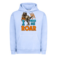 Pigment Grape Ice i'm one hear me roar dinosaur birthday Urban Hoodie - LillyAllenDesigns