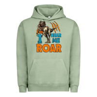 Pigment Oil Green i'm one hear me roar dinosaur birthday Urban Hoodie - LillyAllenDesigns