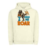 Pigment Pistachio i'm one hear me roar dinosaur birthday Urban Hoodie - LillyAllenDesigns