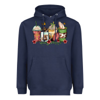 Navy faith coffee cups Heavyweight Hoodie - Zillion Design Studio