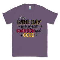 Lavender on game day we wear maroon and gold Classic Tee - MaliasSmallBusiness