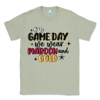 Matcha on game day we wear maroon and gold Classic Tee - MaliasSmallBusiness