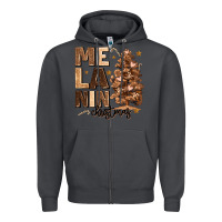 Smoke melanin christmas with christmas tree Zipper Hoodie - MaliasSmallBusiness