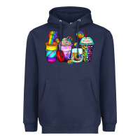 Navy pride coffee cups Heavyweight Hoodie - Zillion Design Studio