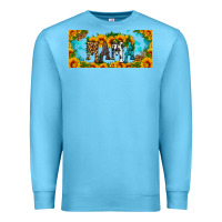Ocean Blue mama sunflower libbey cup Premium Sweatshirt - HRA Design Shop