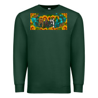 Sports Green mama sunflower libbey cup Premium Sweatshirt - HRA Design Shop