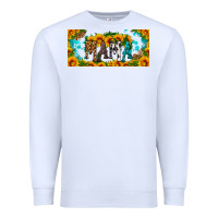 White mama sunflower libbey cup Premium Sweatshirt - HRA Design Shop