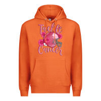 Carrot tackle cancer helmet Premium Hoodie - AdoDesignShop