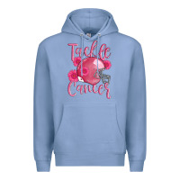 Colony Blue tackle cancer helmet Premium Hoodie - AdoDesignShop