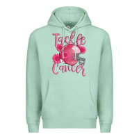 Seafoam tackle cancer helmet Premium Hoodie - AdoDesignShop