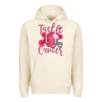 Tofu tackle cancer helmet Premium Hoodie - AdoDesignShop
