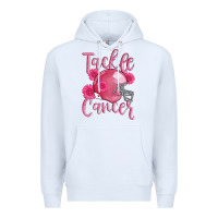 White tackle cancer helmet Premium Hoodie - AdoDesignShop