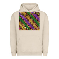 Pigment French Oak mardi gras leopard glitter bead Urban Hoodie - BarkalooDesign
