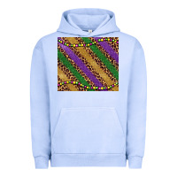Pigment Grape Ice mardi gras leopard glitter bead Urban Hoodie - BarkalooDesign
