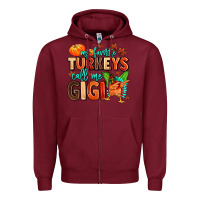 Burgundy my favorite call me gigi Zipper Hoodie - MaliasSmallBusiness