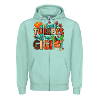 Seafoam my favorite call me gigi Zipper Hoodie - MaliasSmallBusiness