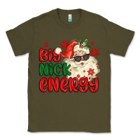 Army Green big nick energy Classic Tee - MaliasSmallBusiness