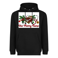 Black one merry nurse Heavyweight Hoodie - RanaPortraitStore