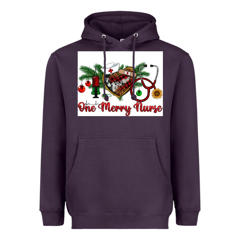 One Merry Nurse Heavyweight Hoodie by RanaPortraitStore | Teevron