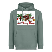 Sage one merry nurse Heavyweight Hoodie - RanaPortraitStore